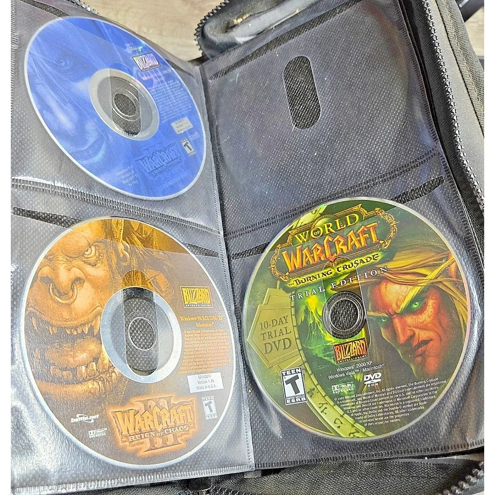 Warcraft III Reign of Chaos The Frozen Throne Burning Crusade PC Lot Tested